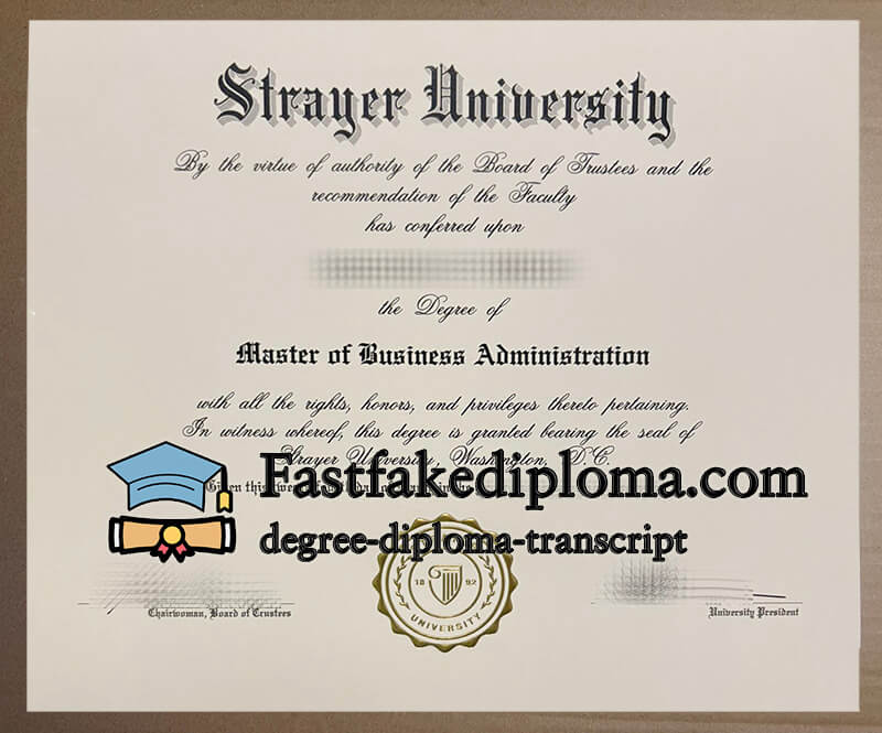 Buy Strayer University diploma