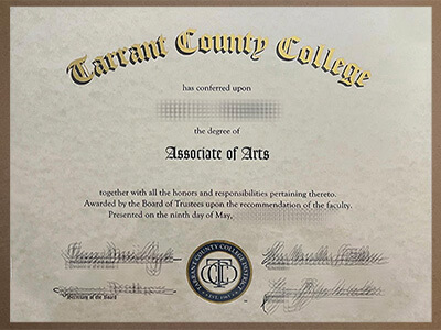 buy Tarrant County College degree