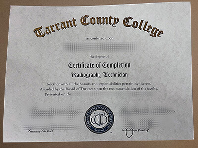 get Tarrant County College degree