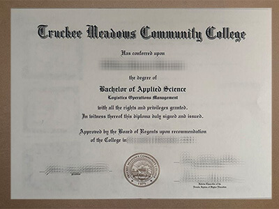 get Truckee Meadows Community College diploma