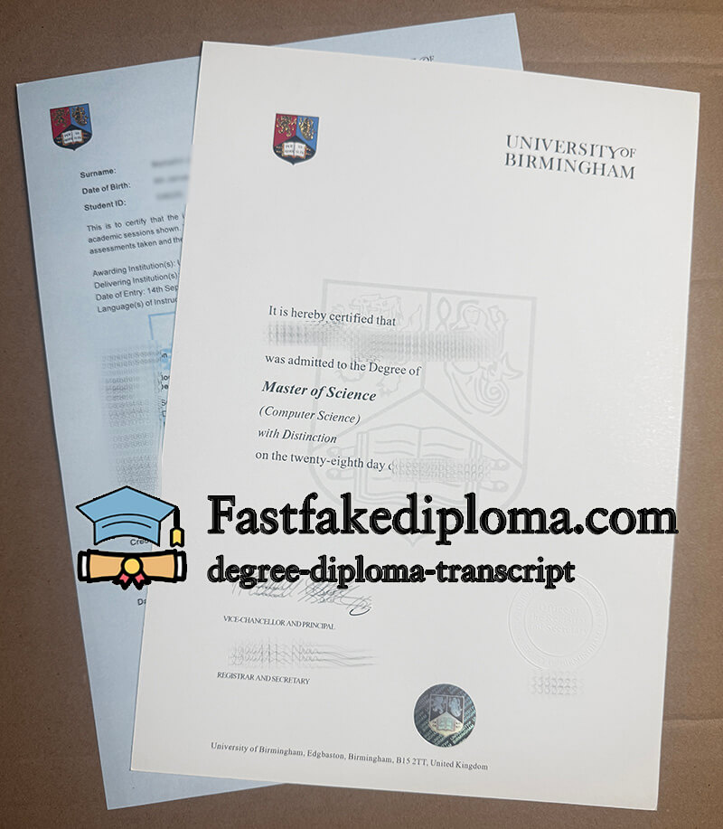 buy University of Birmingham diploma