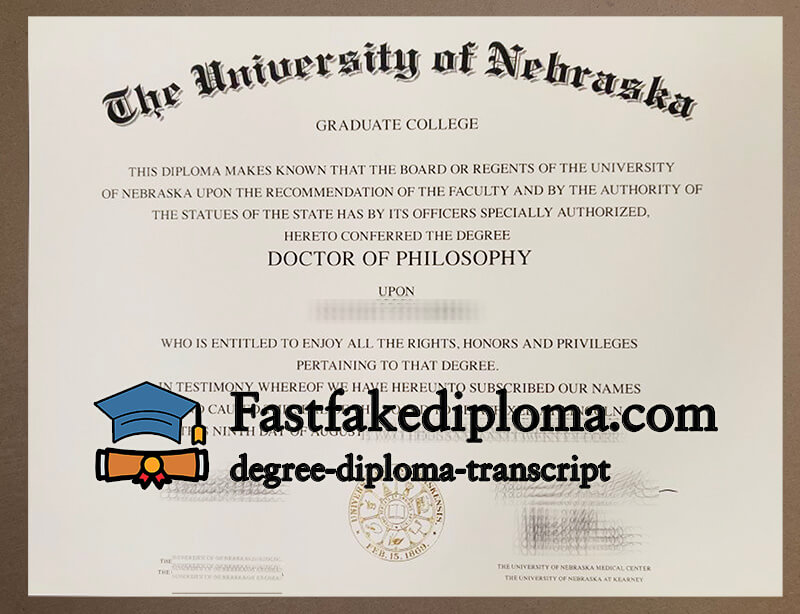 Buy University of Nebraska diploma