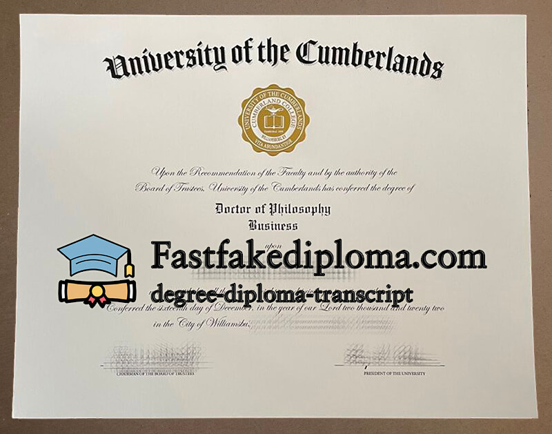 Buy University of the Cumberlands diploma