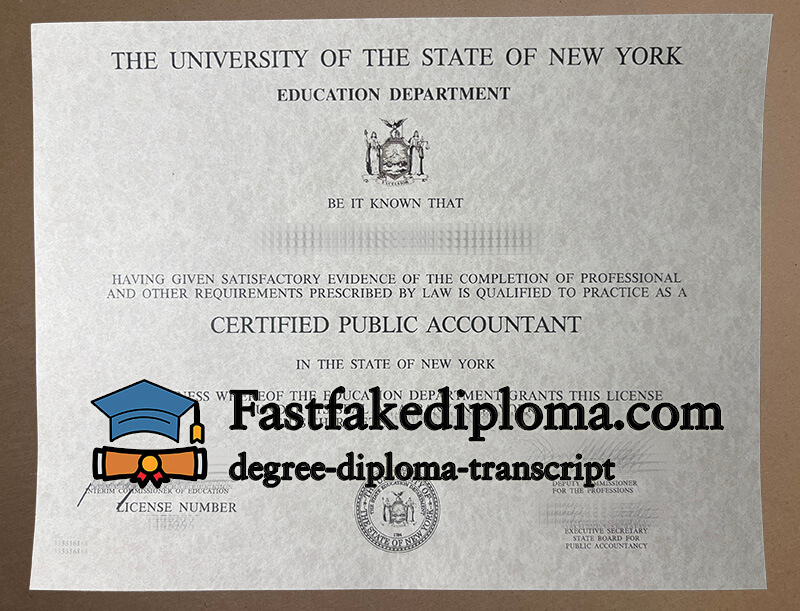 Buy New York certificate