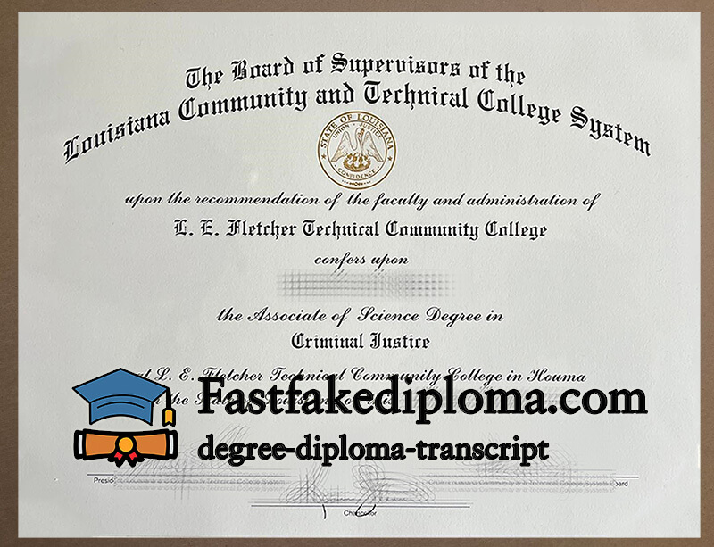 Buy Fletcher Technical Community College diploma
