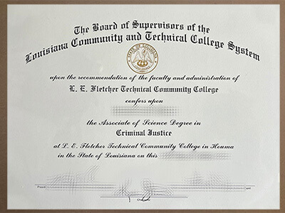 buy Fletcher Technical Community College diploma