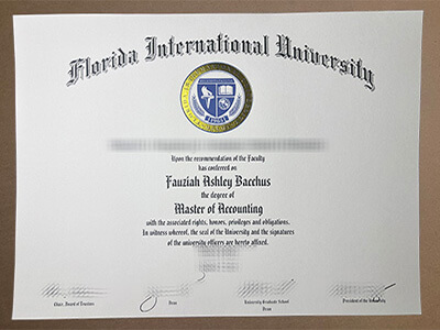 Order Florida International University diploma