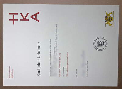 fake Hochschule Karlsruhe diploma