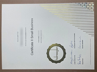 Where to buy Holmesglen Institute certificate?