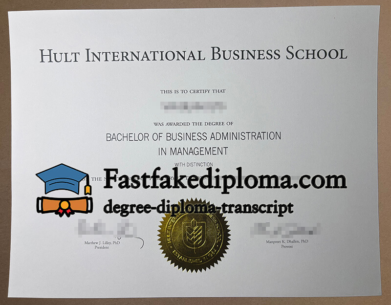 Order Hult International Business School diploma