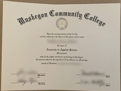 make Muskegon Community College diploma