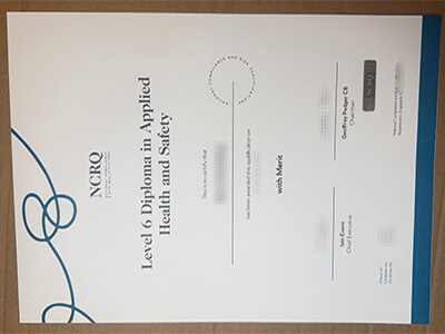 NCRQ certificate, National Compliance and Risk Qualifications certificate