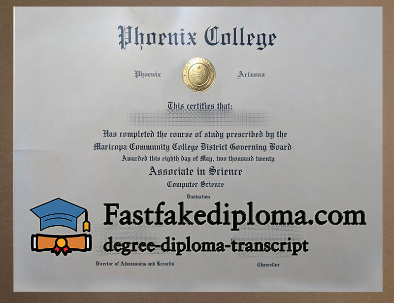 Buy Phoenix College diploma