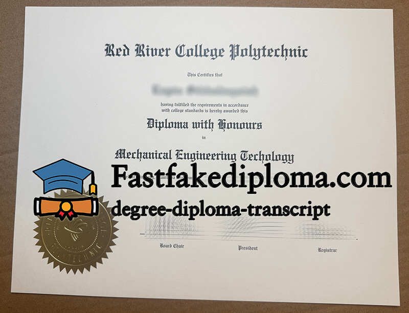 Order Red River College Polytechnic diploma