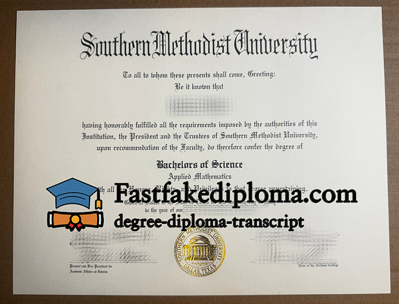 Buy Southern Methodist University diploma