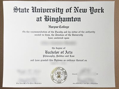 SUNY Binghamton diploma, get SUNY Binghamton degree