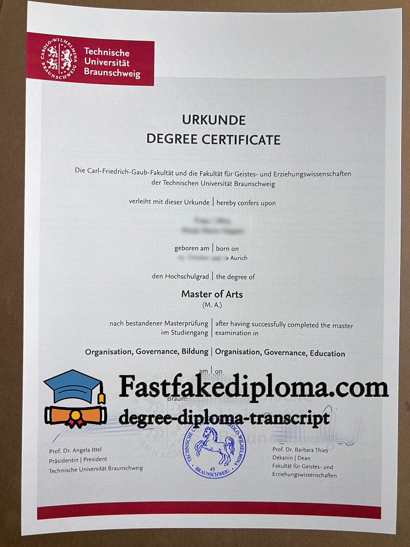How to buy TU Braunschweig diploma?