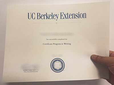 Order UC Berkeley Extension diploma