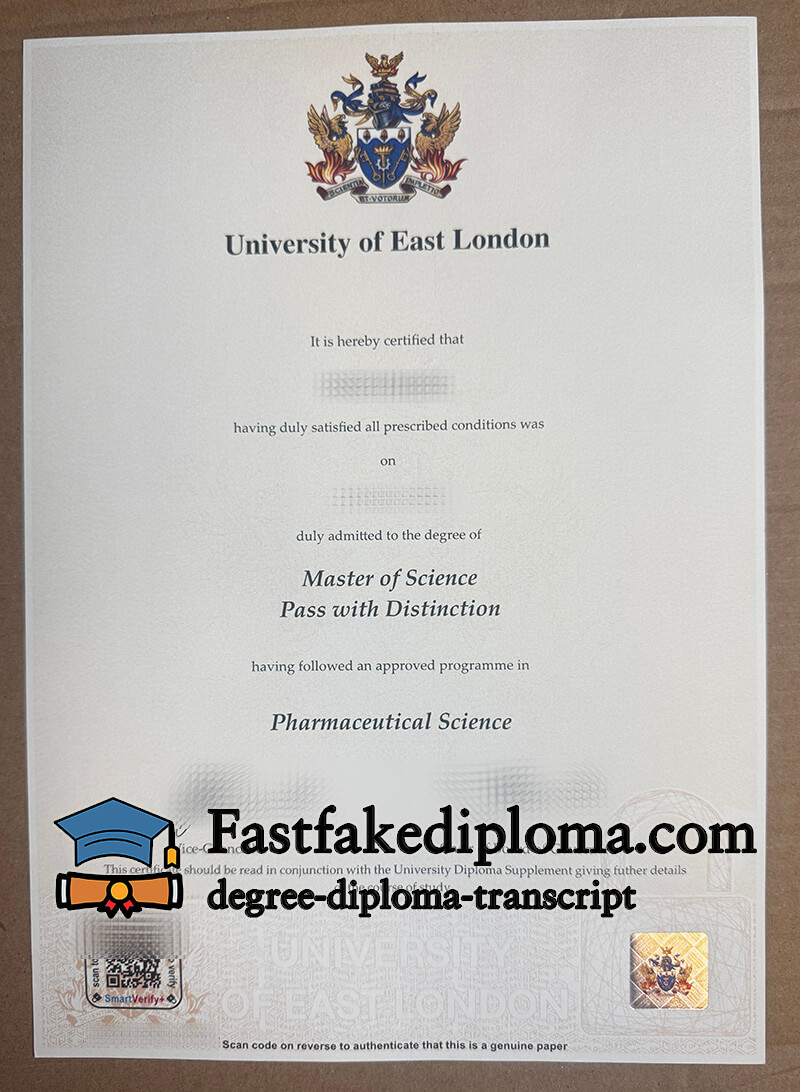 Order University of East diploma diploma