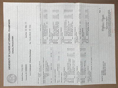 Buy UIUC fake transcript