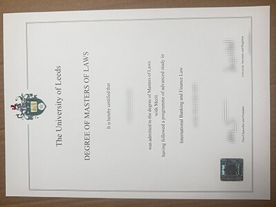 buy fake University of Leeds diploma