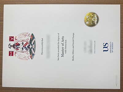 get University of Sussex diploma