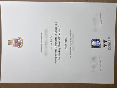 Can I order University of Warwick diploma?