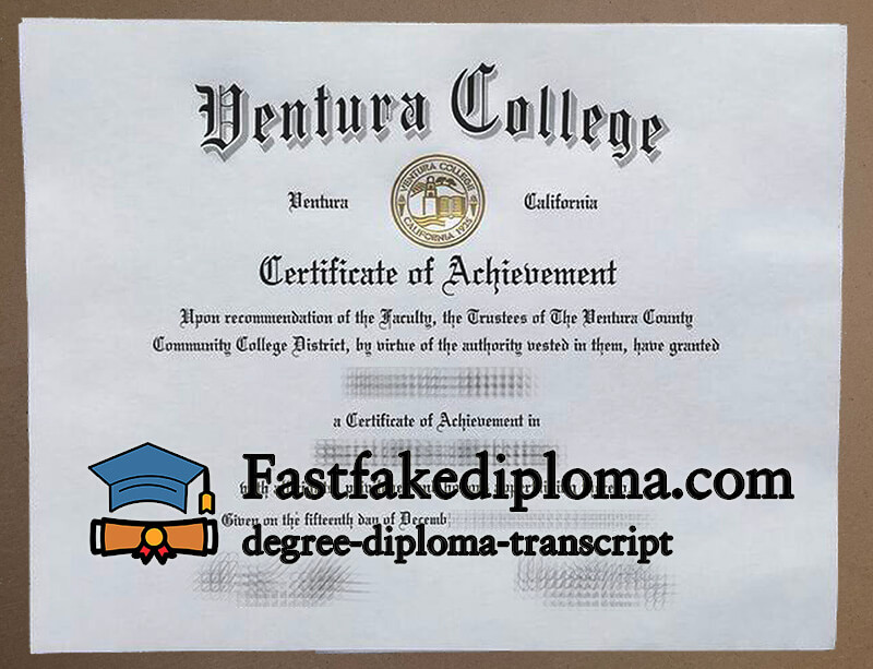 Buy Ventura College diploma