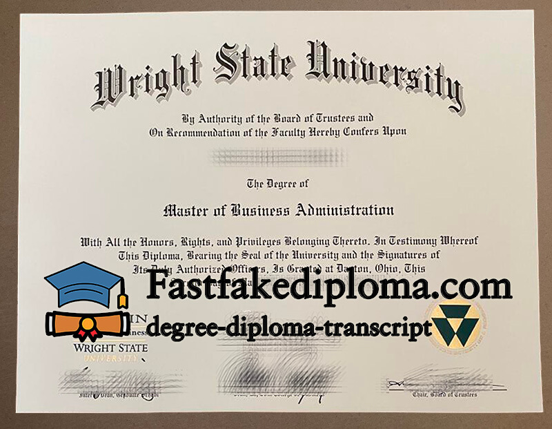 Can I order Wright State University diploma?