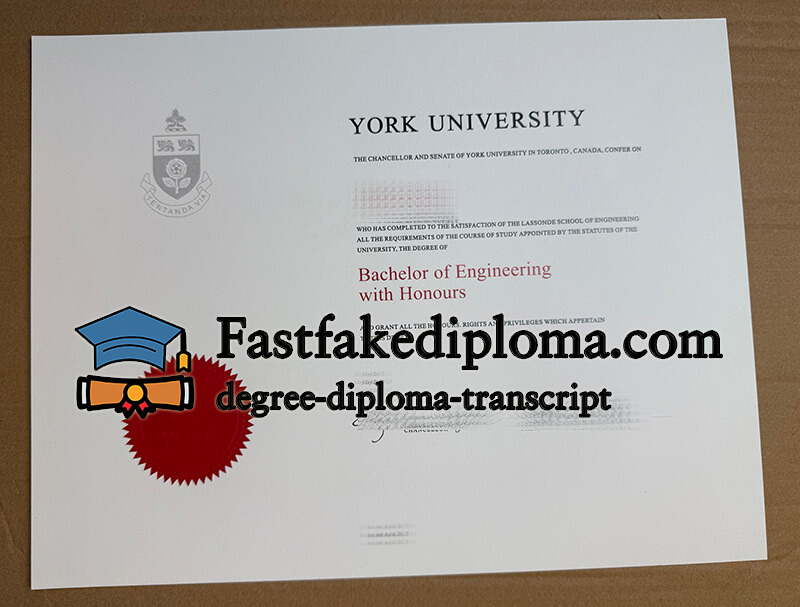 Buy York University diploma.