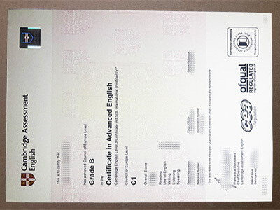 Where to buy Cambridge C1 certificate?
