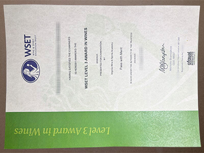 Buy WSET Level 3 certificate