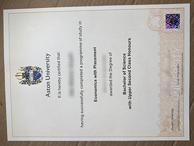 get Aston University degree