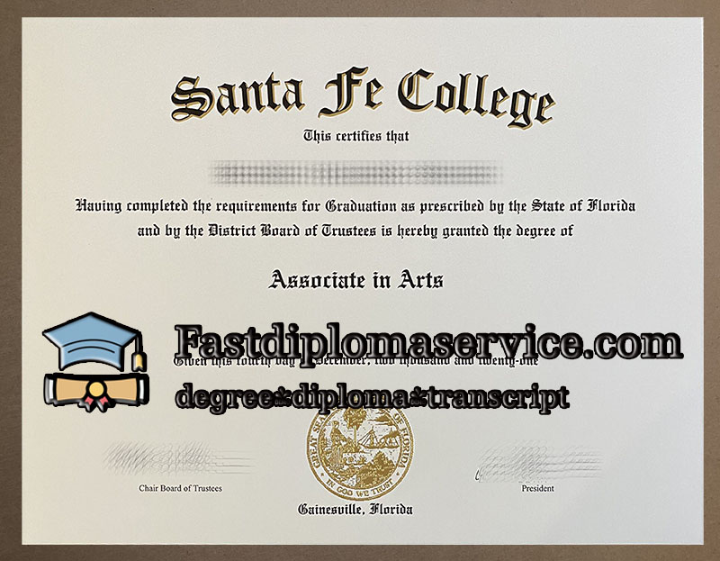 Buy Santa Fe College Degree
