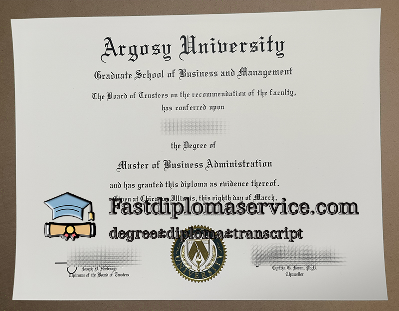 Order Argosy University diploma