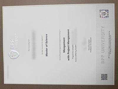 make BPP University diploma