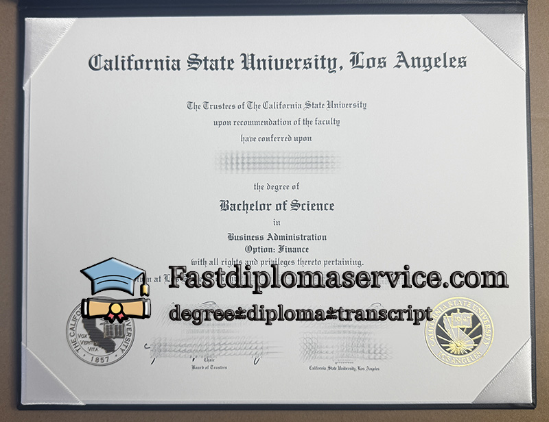 Buy Cal State LA diploma. get fake degree online
