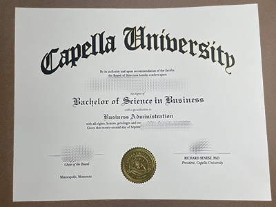 make Capella University degree