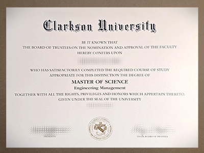 order Clarkson University diploma