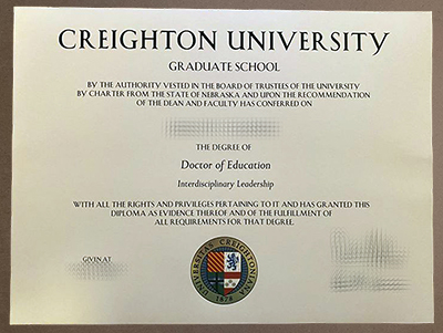 make Creighton University degree