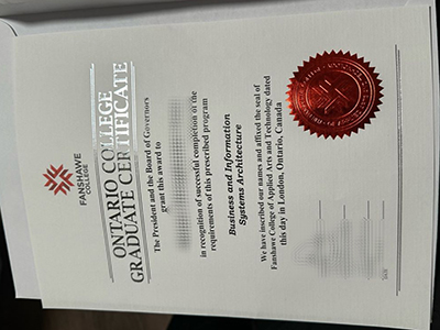 Make Fanshawe College degree