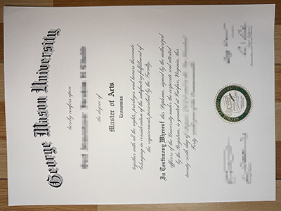 Make George Mason University diploma
