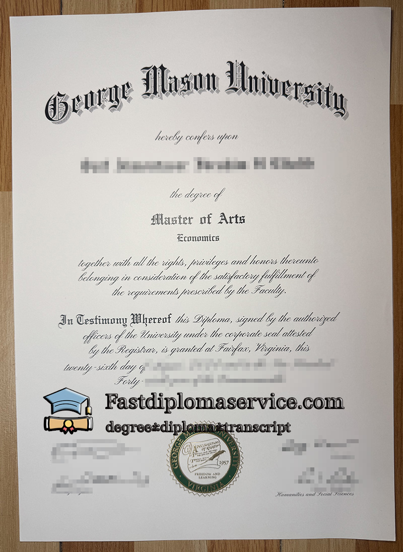 Order George Mason University diploma