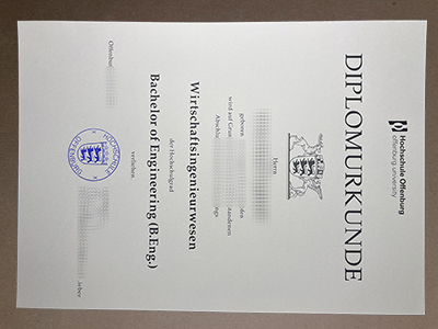 make Hochschule Offenburg diploma