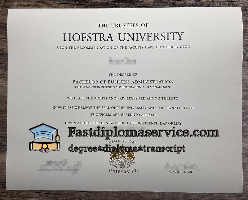 Buy Hofstra University diploma