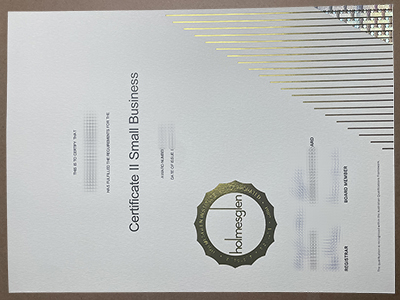Buy Holmesglen Institute diploma