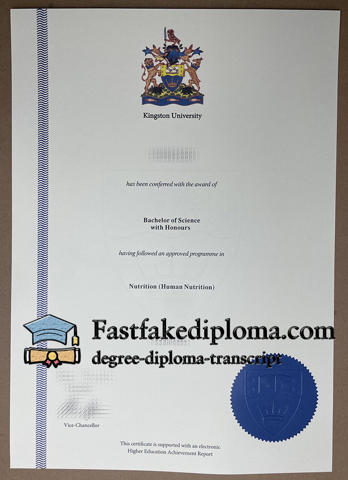 Order Kingston University diploma