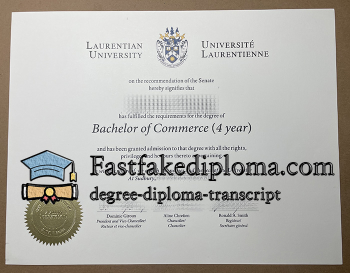 Buy Laurentian University diploma