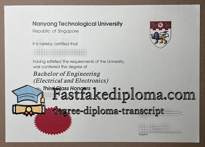Buy Nanyang Technological University diploma, get NTU degree online