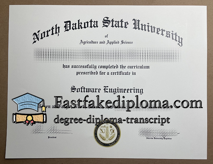 Order North Dakota State University diploma